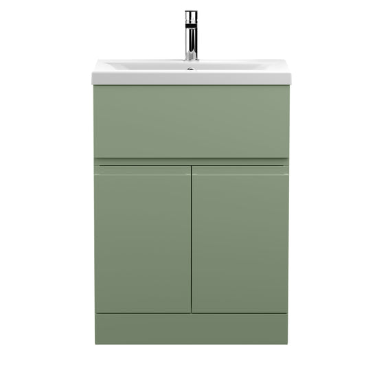 Hudson Reed Urban 600mm Floor Standing Vanity Unit With 1 Tap Hole Basin
