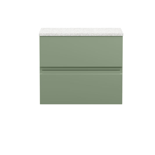Hudson Reed Urban 600mm Wall Hung 2-Drawer Unit With Laminate Worktop
