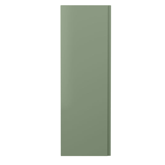 Hudson Reed Urban 400mm 1 Door Satin Green Wall Hung Tall Cabinet