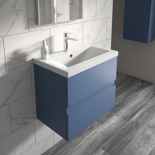 Hudson Reed Urban 800mm Wall Hung 2 Drawer Vanity Unit with Basin
